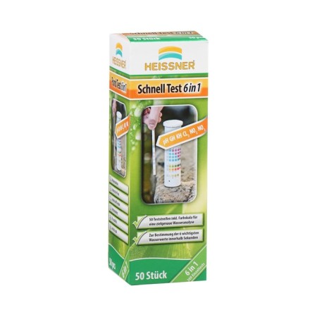 Express tester for checking water quality indicators 6 in 1