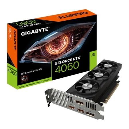 Gigabyte PCI-E 4.0 GV-N4060OC-8GL NVIDIA GEFORCE RTX 4060 8GB 128bit GDDR6 2475/106497-5