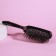 The comb massage, wide, ventilated, 8.5 × 20.5 cm, black color