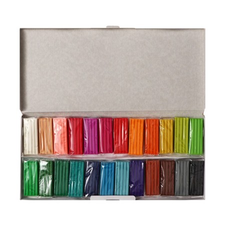 Plasticine 24 colors, 384 g, Erichkrause "Classic", in cardboard packaging-2