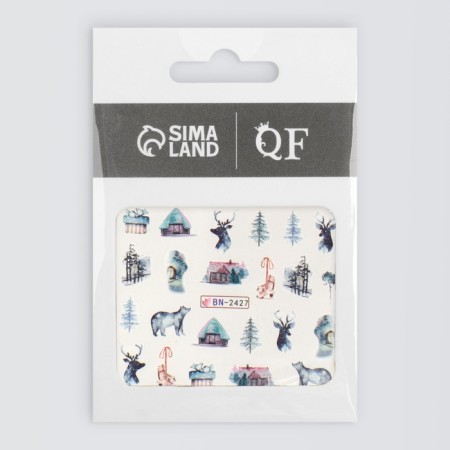 Nail slider 6.5*5.5cm BN-2427 (FAS 6pcs Price per pcs) Subway QF-2