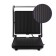 Electric grill KitFort KT-3676, 2000 watts, anti-stick coating, 29x26 cm