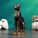Figure "Cat of Egyptian" bronze, 7x14x5cm