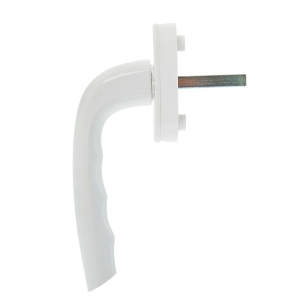 Window handle 01, metal, white-1