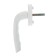 Window handle 01, metal, white
