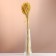 Set of dried flowers "wheat", banch 35-40 pcs, length 60-65 (+/- 6 cm), yellow