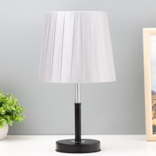 Rivoli table lamp E27 40W Black-gray 19x19x36 cm Risalux