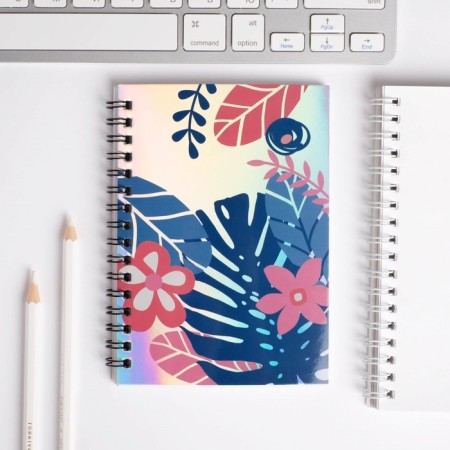 Flamingo set: 40l diary, passport cover-2