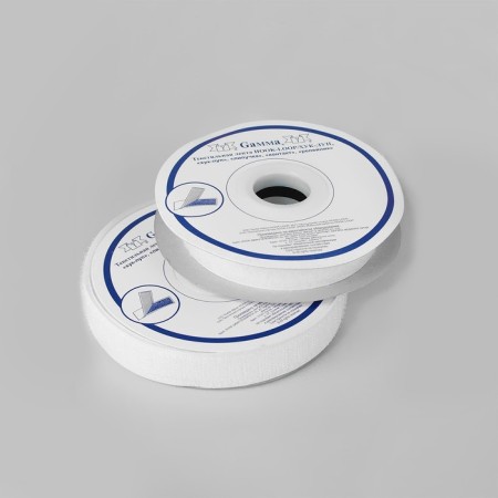 Velcro, 20 mm × 5 ± 1 m, white color-1
