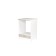 Cabinet floor lira 600x600x850 under the oven white/quado shimo light/Malaga