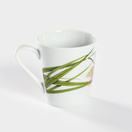 Porcelain mug "Dragonfly", 300 ml, d = 8.8 cm-2