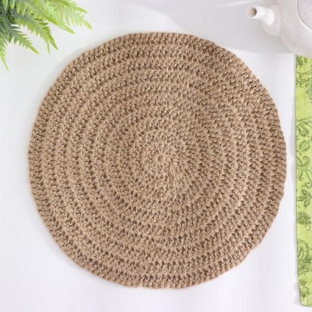 Serving napkins, D 35 cm, jute 9935996-1
