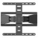 Crocktein for TV Ultramounts UM955 Black 37 "-75" Max.50kg wall turn and SHA 107047