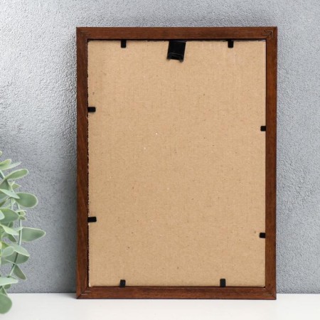 Photo frame wood 15x21 cm, mix walnut-3