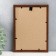 Photo frame wood 15x21 cm, mix walnut