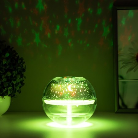Night-designer with humidifier Cosmos LED USB AKB 13.5x13.5x1.5 cm Risalux-6