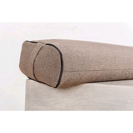 Bolster rectangular, 62x32x14 cm, brown color-1