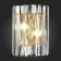 Sconces st. SL1170.301.02. Fabio. 2x40 watts, E14, 25x30 cm, brass color