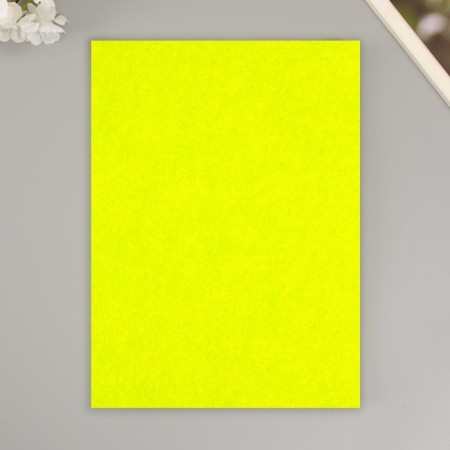 A set of soft felt "Astra" (3 pcs) lime, 3 mm, 400 gr. 20x30 cm