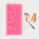 Mold "Tools", silicone, 10.5 × 5 × 1 cm, color mix