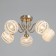 Aurika chandelier 5he27 40W gold 55x55x27 cm Bayerlux