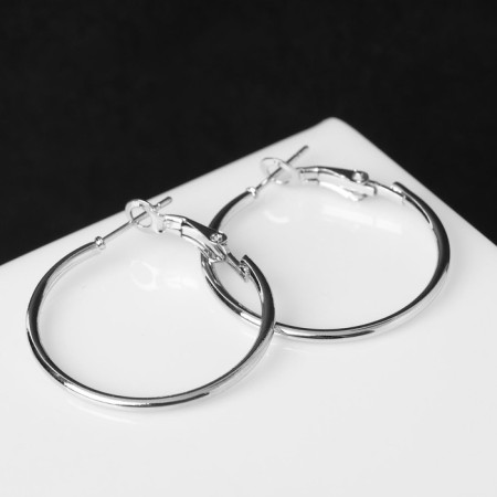 Classic-rings “Classic” d = 3 cm, silver color-1