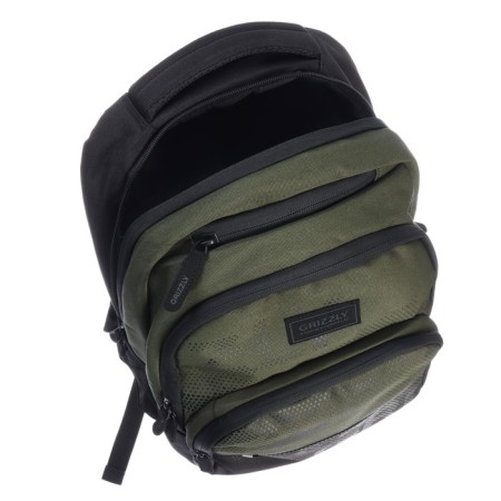 Youth backpack, 45 x 32 x 23 cm, Grizzly 330, ergonomic back, khaki RU-330-7_3-10