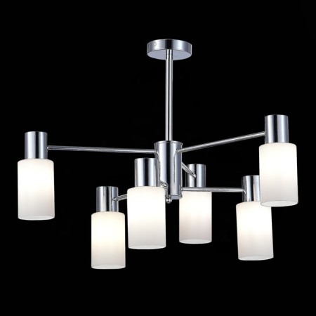 Ceiling EVOLUCE lamp. Sle1139-102-06. Gessi. 6x60 watts, E14, 68x68x48 cm, chromium color-1
