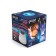 A desktop nightlight with a replaceable projection, 4W, white color