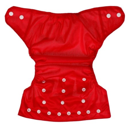 Reusable diaper, red color-6