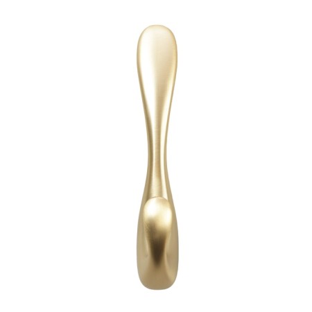 Furniture hook Cappio Heel, two -rod, satin gold-3