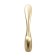 Furniture hook Cappio Heel, two -rod, satin gold
