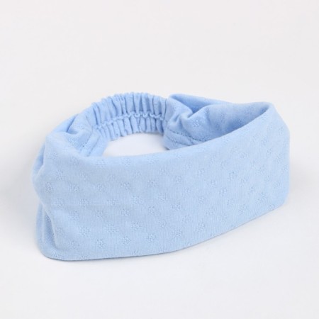 Baby scarf, blue color, size 46-48