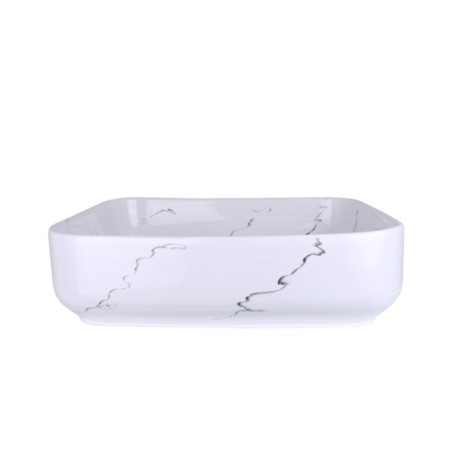 Haling liner Bronze de Luxe Terrazzo Lacio 1073M, 510x400x135, without overflow, faience-1