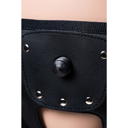 Strapon on the fastening of LoveToy, realistic 17 cm, bodily color-7