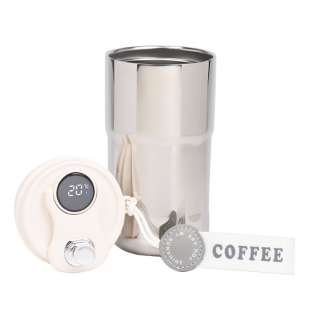 Термокружка, 450 мл, Coffee "Мастер К", сохраняет тепло до 6 ч, термометр-2