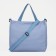 Set a youth backpack on a zipper of textiles, a chover, bag, cosmetic bag, pencil color blue