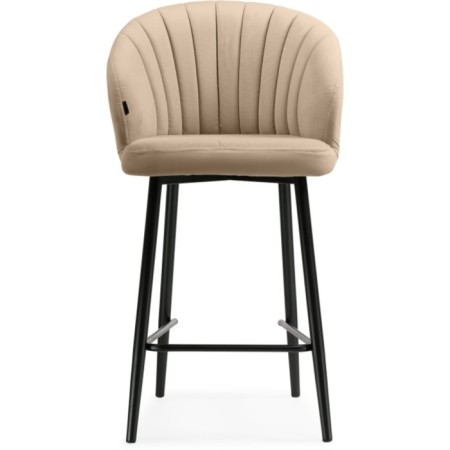 Barry Banbu Velutto 05 Metal/velor, black/beige 55x56x97 cm-1