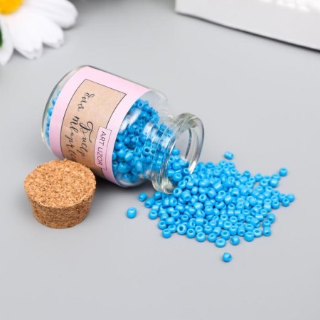 12/0 round beads in the bottle "Royal Blue" 20 g-1
