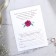 Invitation in the craft envelope for the wedding "Marsala", 20 x 15