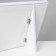 Standing for rings 100 seats, 35 × 11 × 24 cm, vertical, gray color