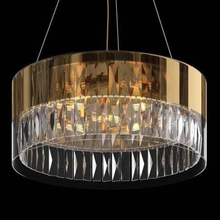Suspension lamp Maytoni Mod313PL-06G, E14, 6x20 W, 500x500x1705 mm, gold-5