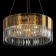 Suspension lamp Maytoni Mod313PL-06G, E14, 6x20 W, 500x500x1705 mm, gold