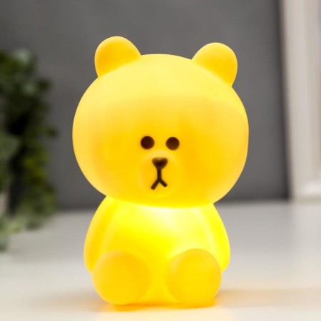 Nightlight "Bear" 1W Mix 9.5x9.5x15 cm Risalux-7