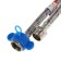 Flexible Aquakratos, Stuzer nut, 50 cm, stainless steel, with the key to installation