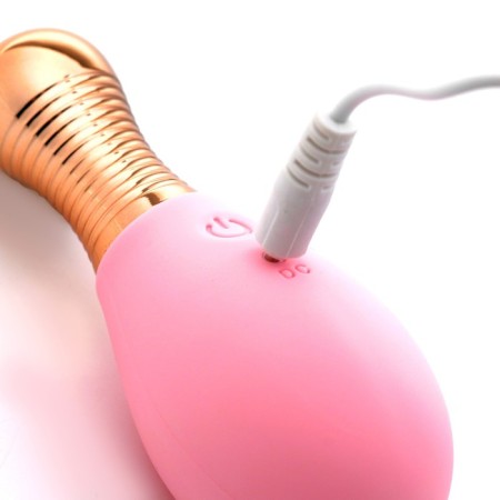 Cliter Vibrator, 10 modes, remote control, pink-2