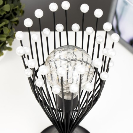 Night Cup LED from AAA batteries Black 10x10x26.5 cm Risalux-5