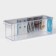 A container for a refrigerator with a lid IDEA, 10 × 30 × 10 cm, the color is transparent