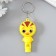 Flashlight light on the ring+whistle "duckling" Mix flashes 6x3.2x1.3 cm