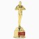 Men's reward figure “The best in the world”, Oscar, plastic, 18.5 x 6.3 cm.